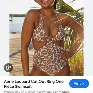 Aerie cut out bikini. Worn once.